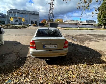 Серый Опель Астра, объемом двигателя 1.4 л и пробегом 326 тыс. км за 4200 $, фото 3 на Automoto.ua