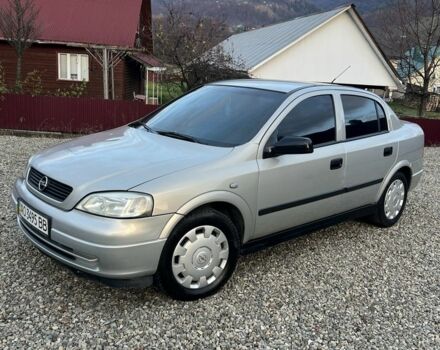 Серый Опель Астра, объемом двигателя 1.4 л и пробегом 158 тыс. км за 3250 $, фото 2 на Automoto.ua