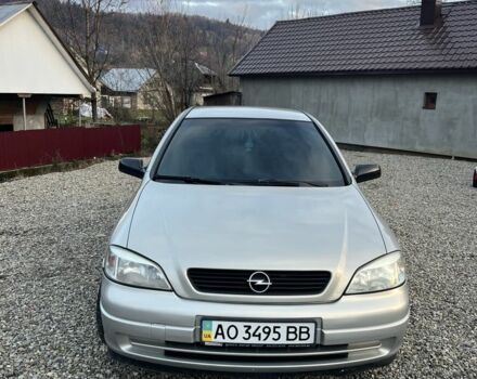 Серый Опель Астра, объемом двигателя 1.4 л и пробегом 158 тыс. км за 3250 $, фото 1 на Automoto.ua