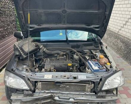 Серый Опель Астра, объемом двигателя 1.4 л и пробегом 122 тыс. км за 1500 $, фото 18 на Automoto.ua