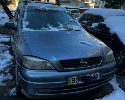 Сірий Опель Астра, об'ємом двигуна 1.4 л та пробігом 236 тис. км за 3500 $, фото 4 на Automoto.ua