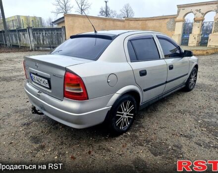 Серый Опель Астра, объемом двигателя 1.4 л и пробегом 183 тыс. км за 4200 $, фото 3 на Automoto.ua