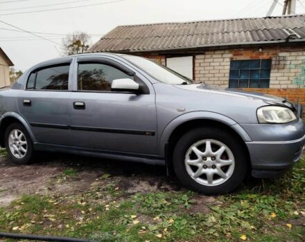 Серый Опель Астра, объемом двигателя 1.6 л и пробегом 256 тыс. км за 3500 $, фото 3 на Automoto.ua