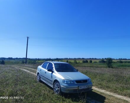 Серый Опель Астра, объемом двигателя 1 л и пробегом 160 тыс. км за 2800 $, фото 2 на Automoto.ua