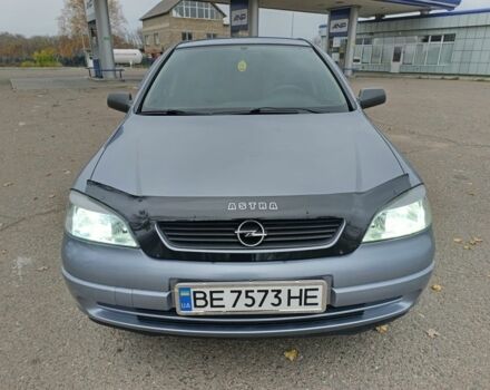 Серый Опель Астра, объемом двигателя 1.4 л и пробегом 77 тыс. км за 4400 $, фото 2 на Automoto.ua