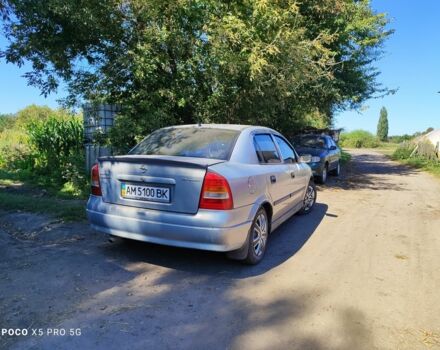 Серый Опель Астра, объемом двигателя 1 л и пробегом 160 тыс. км за 2800 $, фото 6 на Automoto.ua