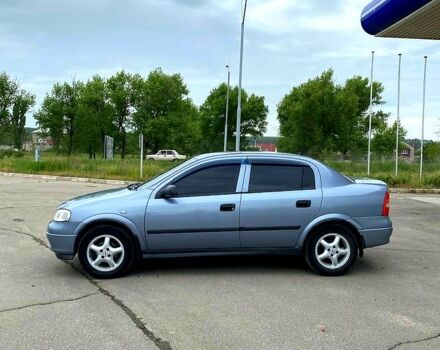 Сірий Опель Астра, об'ємом двигуна 1.6 л та пробігом 211 тис. км за 5100 $, фото 2 на Automoto.ua