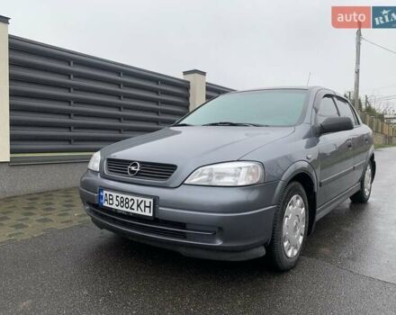 Сірий Опель Астра, об'ємом двигуна 1.6 л та пробігом 192 тис. км за 4500 $, фото 1 на Automoto.ua