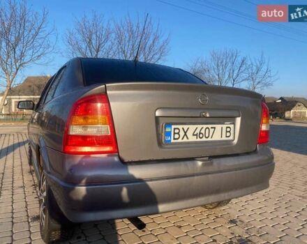 Серый Опель Астра, объемом двигателя 1.6 л и пробегом 278 тыс. км за 3500 $, фото 6 на Automoto.ua