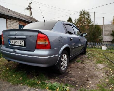 Серый Опель Астра, объемом двигателя 1.6 л и пробегом 256 тыс. км за 3500 $, фото 13 на Automoto.ua