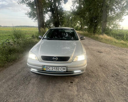 Серый Опель Астра, объемом двигателя 1.6 л и пробегом 75 тыс. км за 5000 $, фото 11 на Automoto.ua