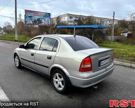 Серый Опель Астра, объемом двигателя 1.4 л и пробегом 201 тыс. км за 3450 $, фото 7 на Automoto.ua
