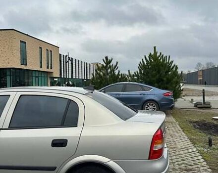 Серый Опель Астра, объемом двигателя 1.6 л и пробегом 179 тыс. км за 4000 $, фото 8 на Automoto.ua