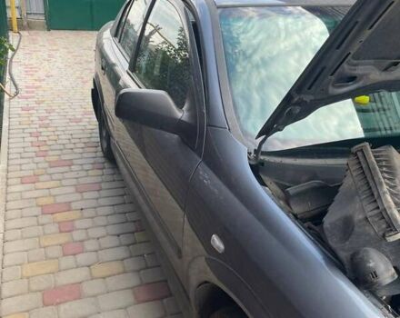 Серый Опель Астра, объемом двигателя 1.4 л и пробегом 122 тыс. км за 1500 $, фото 1 на Automoto.ua