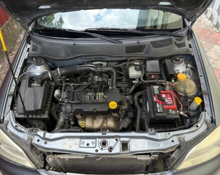 Серый Опель Астра, объемом двигателя 1.4 л и пробегом 201 тыс. км за 3600 $, фото 6 на Automoto.ua