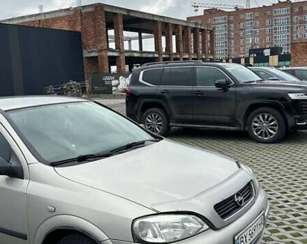 Серый Опель Астра, объемом двигателя 1.6 л и пробегом 179 тыс. км за 4000 $, фото 3 на Automoto.ua