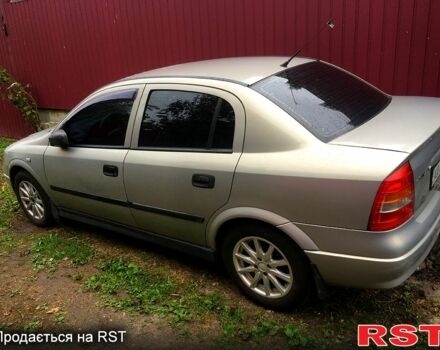 Сірий Опель Астра, об'ємом двигуна 1.4 л та пробігом 139 тис. км за 4000 $, фото 1 на Automoto.ua