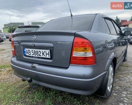 Сірий Опель Астра, об'ємом двигуна 1.6 л та пробігом 192 тис. км за 4500 $, фото 5 на Automoto.ua