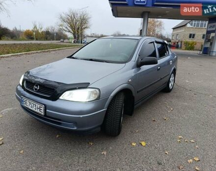 Серый Опель Астра, объемом двигателя 1.4 л и пробегом 77 тыс. км за 4400 $, фото 1 на Automoto.ua