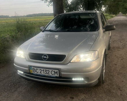Серый Опель Астра, объемом двигателя 1.6 л и пробегом 75 тыс. км за 5000 $, фото 1 на Automoto.ua