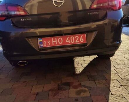 Серый Опель Астра, объемом двигателя 1.4 л и пробегом 208 тыс. км за 9300 $, фото 9 на Automoto.ua