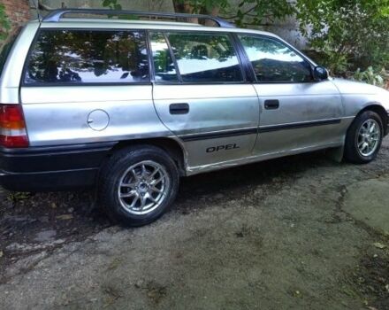 Серый Опель Астра, объемом двигателя 1.4 л и пробегом 39 тыс. км за 1400 $, фото 1 на Automoto.ua