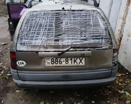 Серый Опель Астра, объемом двигателя 2 л и пробегом 3 тыс. км за 800 $, фото 2 на Automoto.ua