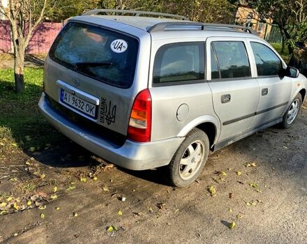 Серый Опель Астра, объемом двигателя 1.6 л и пробегом 316 тыс. км за 1800 $, фото 4 на Automoto.ua