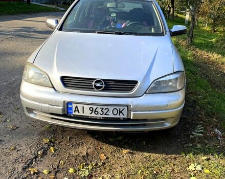 Серый Опель Астра, объемом двигателя 1.6 л и пробегом 316 тыс. км за 1800 $, фото 6 на Automoto.ua