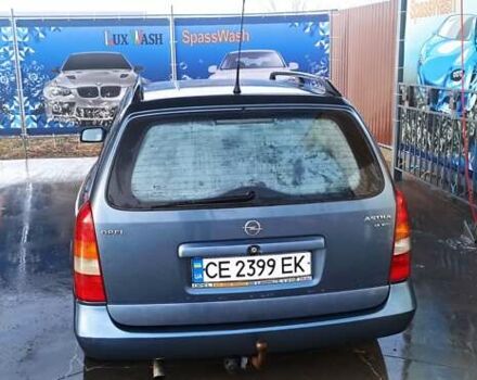 Серый Опель Астра, объемом двигателя 2 л и пробегом 300 тыс. км за 3000 $, фото 3 на Automoto.ua