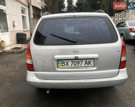 Серый Опель Астра, объемом двигателя 1.6 л и пробегом 323 тыс. км за 1700 $, фото 2 на Automoto.ua