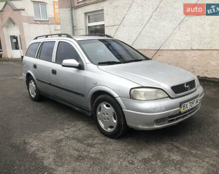 Серый Опель Астра, объемом двигателя 1.6 л и пробегом 323 тыс. км за 1700 $, фото 4 на Automoto.ua