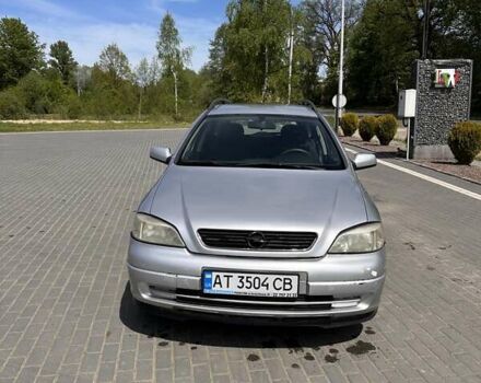 Серый Опель Астра, объемом двигателя 1.6 л и пробегом 323 тыс. км за 1700 $, фото 1 на Automoto.ua