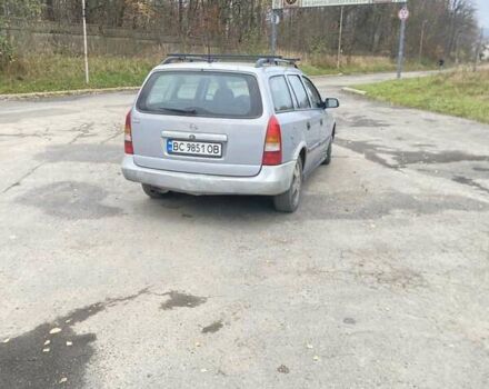 Серый Опель Астра, объемом двигателя 1.8 л и пробегом 485 тыс. км за 1600 $, фото 2 на Automoto.ua