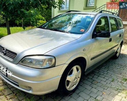 Серый Опель Астра, объемом двигателя 2 л и пробегом 285 тыс. км за 2900 $, фото 4 на Automoto.ua