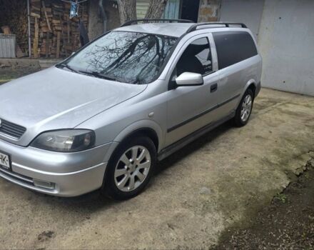 Серый Опель Астра, объемом двигателя 1.7 л и пробегом 324 тыс. км за 3500 $, фото 1 на Automoto.ua