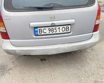 Серый Опель Астра, объемом двигателя 1.8 л и пробегом 485 тыс. км за 1600 $, фото 5 на Automoto.ua