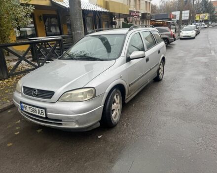 Серый Опель Астра, объемом двигателя 2 л и пробегом 370 тыс. км за 1550 $, фото 2 на Automoto.ua