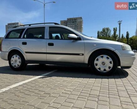 Серый Опель Астра, объемом двигателя 2 л и пробегом 200 тыс. км за 3200 $, фото 2 на Automoto.ua
