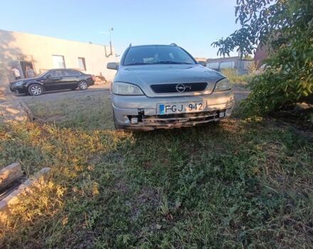 Сірий Опель Астра, об'ємом двигуна 2 л та пробігом 300 тис. км за 850 $, фото 1 на Automoto.ua