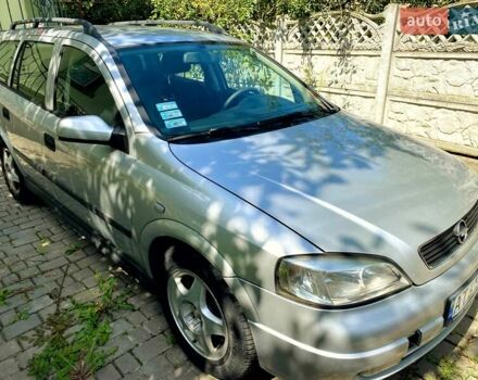 Серый Опель Астра, объемом двигателя 2 л и пробегом 285 тыс. км за 2900 $, фото 11 на Automoto.ua