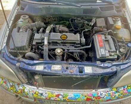 Серый Опель Астра, объемом двигателя 2 л и пробегом 266 тыс. км за 1250 $, фото 7 на Automoto.ua