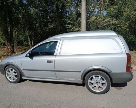 Серый Опель Астра, объемом двигателя 1.7 л и пробегом 444 тыс. км за 2800 $, фото 1 на Automoto.ua