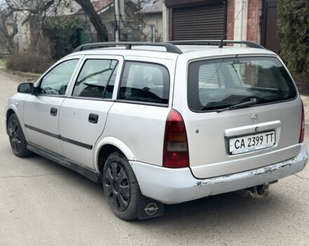 Серый Опель Астра, объемом двигателя 1.9 л и пробегом 350 тыс. км за 950 $, фото 3 на Automoto.ua