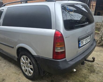 Серый Опель Астра, объемом двигателя 1.7 л и пробегом 324 тыс. км за 3500 $, фото 2 на Automoto.ua