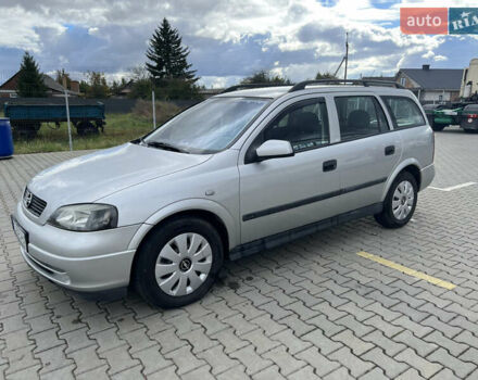 Серый Опель Астра, объемом двигателя 2 л и пробегом 400 тыс. км за 3250 $, фото 12 на Automoto.ua