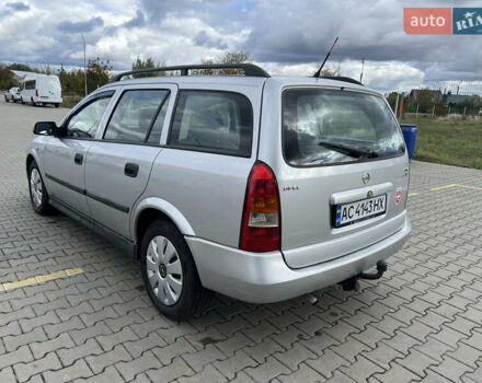 Серый Опель Астра, объемом двигателя 2 л и пробегом 400 тыс. км за 3250 $, фото 8 на Automoto.ua