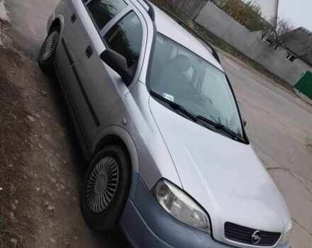 Серый Опель Астра, объемом двигателя 1.4 л и пробегом 250 тыс. км за 2399 $, фото 1 на Automoto.ua