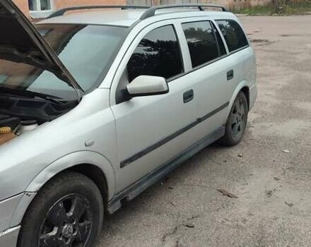 Серый Опель Астра, объемом двигателя 2 л и пробегом 400 тыс. км за 1400 $, фото 8 на Automoto.ua