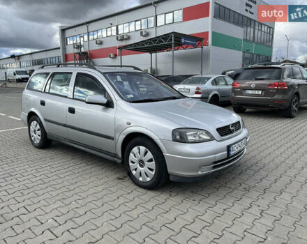 Серый Опель Астра, объемом двигателя 2 л и пробегом 400 тыс. км за 3250 $, фото 1 на Automoto.ua